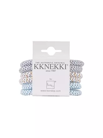KKNEKKI | Lot de 6 élastiques à cheveux BUNDLE 9 | hellblau